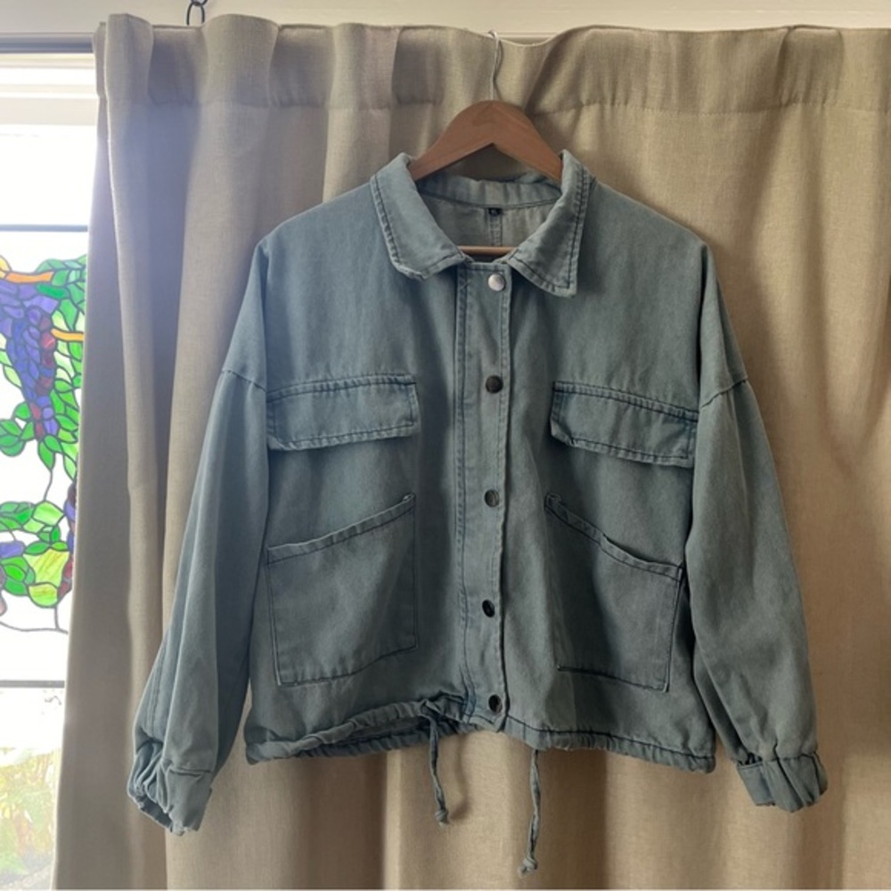 Light Wash Denim Jean Jacket